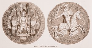 Great Seal of Edward III by English School