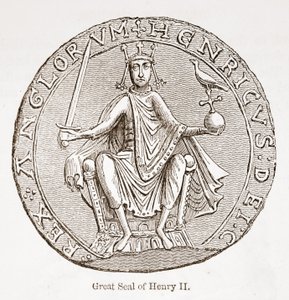 Great Seal of Henry II by English School