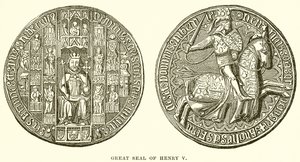 Great Seal of Henry V by English School