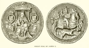 Great Seal of James I by English School
