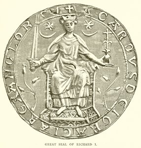 Great Seal of Richard I by English School