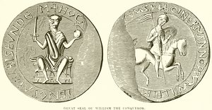 Great Seal of William the Conqueror by English School