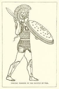 Grecian Warrior in the Panoply of War