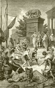 Greek Culture--Statues and Works of Art carried off to Rome by English School