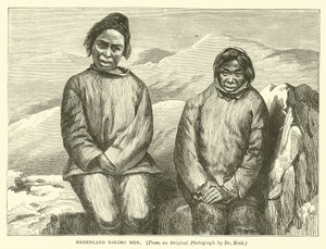 Greenland Eskimo men by English School