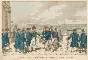 Newcomes Farewell to the Navy, Greenwich, London