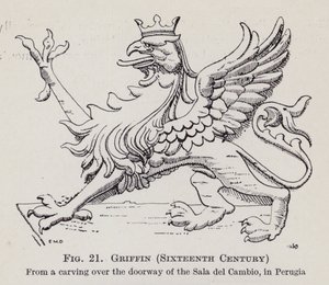 Griffin, Sixteenth Century by English School