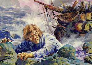 Grotius died escaping from a shipwreck on his way back to Holland by English School