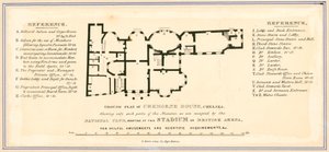 Ground Plan of Cremorne House, London