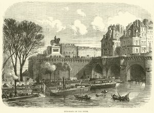 Gun-Boats on the Seine, November 1870