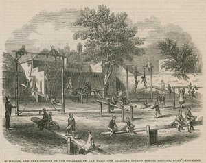 Gymnasia and Playground of the Children of the Home and Colonial Infant School Society by English School