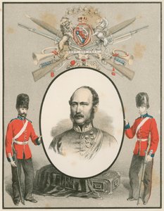 HRH The Late Prince Consort, Colonel of the Grenadier Guards by English School