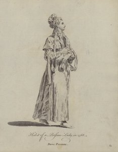 Habit of a Persian Lady in 1568