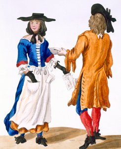 Habits of Ballad Singers, c.1675