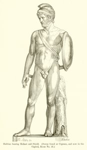 Hadrian Bearing Helmet and Shield