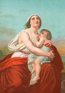 Hagar and Ishmael by English School