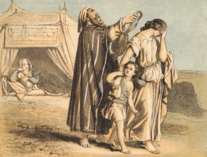 Hagar and Ishmael Sent Away by English School