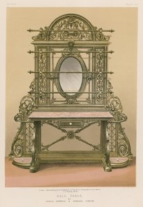 Hall Table by English School
