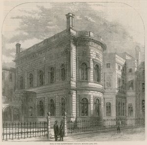 Hall of the Clothworkers Company, Mincing Lane, London by English School