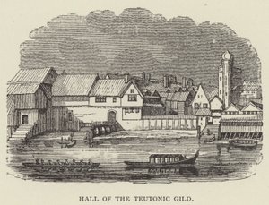 Hall of the Teutonic Gild by English School