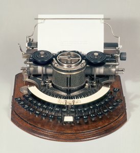 Hammond typewriter, with the ideal keyboard, c.1895