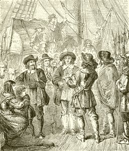 Hampden and Cromwell Prevented from Emigrating