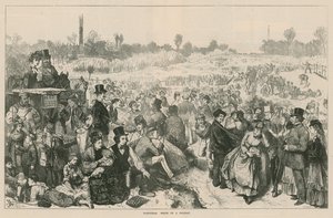 Hampstead Heath on a Holiday by English School