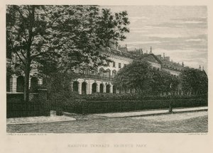 Hanover Terrace, Regents Park, London by English School