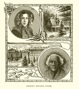Harriet Beecher Stowe by English School