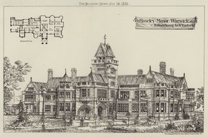 Haseley Manor, Warwick by English School