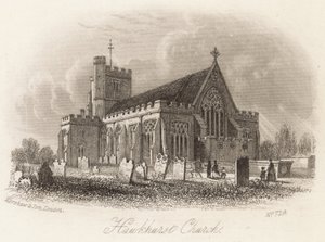 Hawkhurst Church by English School