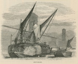 Hay Boat on the Thames