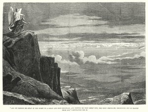 He carried me away in the spirit to a great and high mountain, Revelation XXI by English School