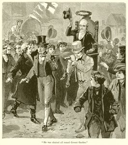 He was Chaired all round Covent Garden by English School