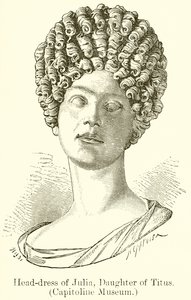 Head-Dress of Julia, Daughter of Titus by English School