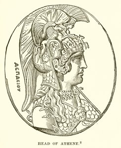 Head of Athena by English School