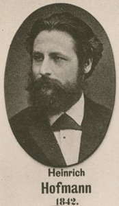 Heinrich Hofmann (engraving) by English School