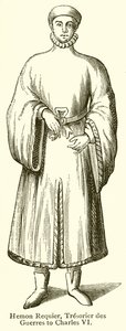 Hemon Requier, Treasurer of Wars to Charles VI by English School