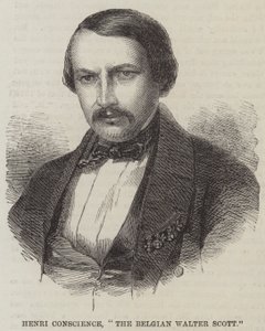 Henri Conscience, "The Belgian Walter Scott" by English School