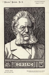 Henrik Ibsen by English School