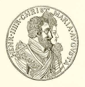 Henry IV of France by English School