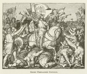 Henry Proclaimed Emperor by English School