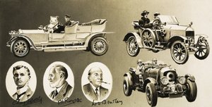 Henry Royce, Charles Rolls, W. O. Bentley -- Three Pioneers of the Motor Car by English School
