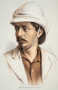 Henry Stanley FRGS, illustration from The Pictorial Edition of the Life and Discoveries of David Livingstone by J. Ewing Richie