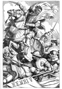 Henry V - The Chronicle History of Henry the Fifth - Illustration in 