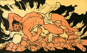 Hercules on Mount Oeta