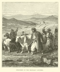 Herdsmen on the Military Confines by English School