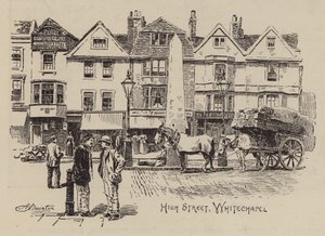 High Street, Whitechapel by English School