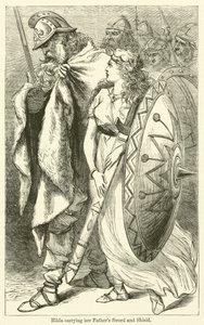 Hilda Carrying Her Father