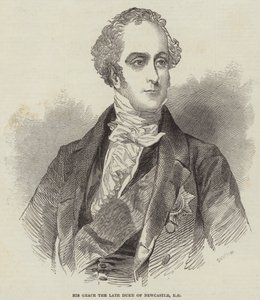 His Grace the late Duke of Newcastle, KG by English School